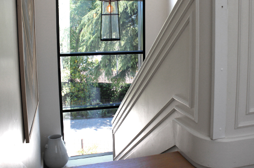 Interiorismo escalera madera