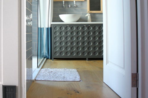 Diseño baño en madera